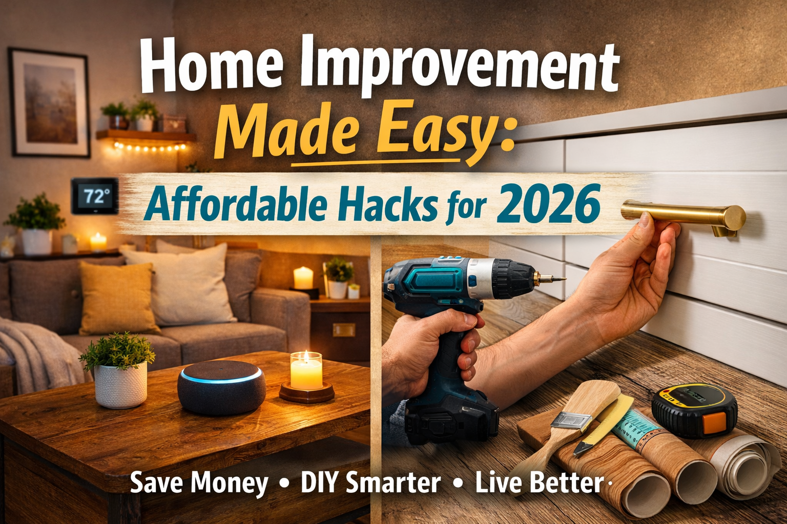 “Home Improvement Made Easy: Affordable Hacks for 2026”