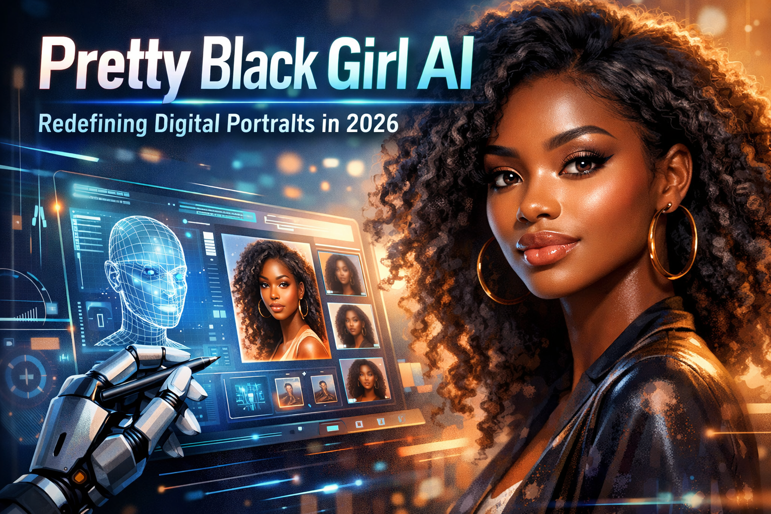 “Pretty Black Girl AI: Redefining Digital Portraits in 2026”