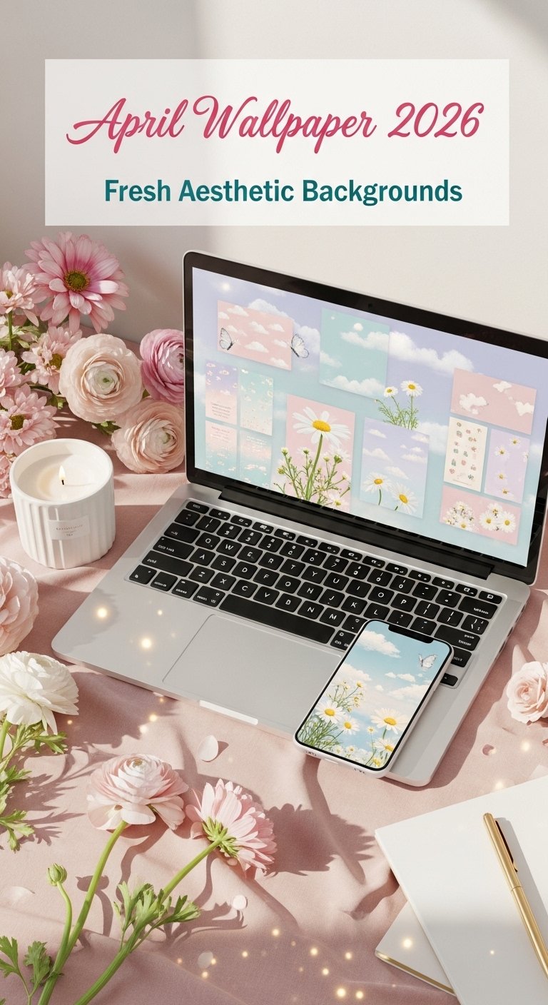 April Wallpaper 2026: Fresh Aesthetic Backgrounds